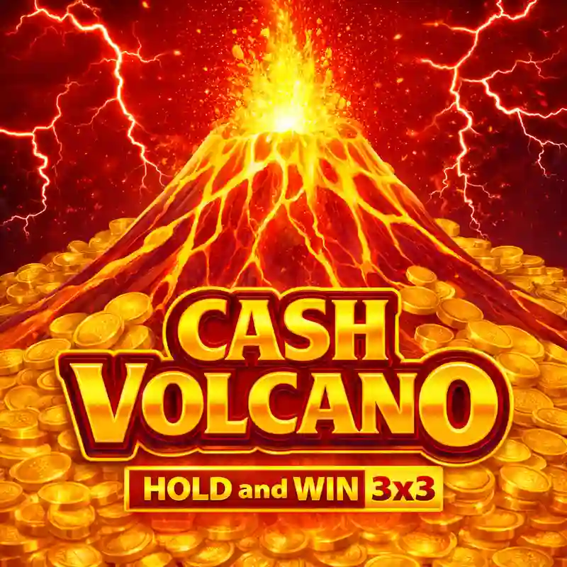 Cash Volcano Slot Game Interface